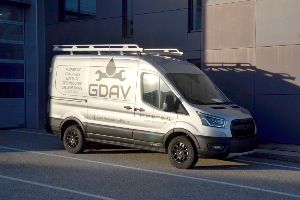 Camion GDAV plomberie