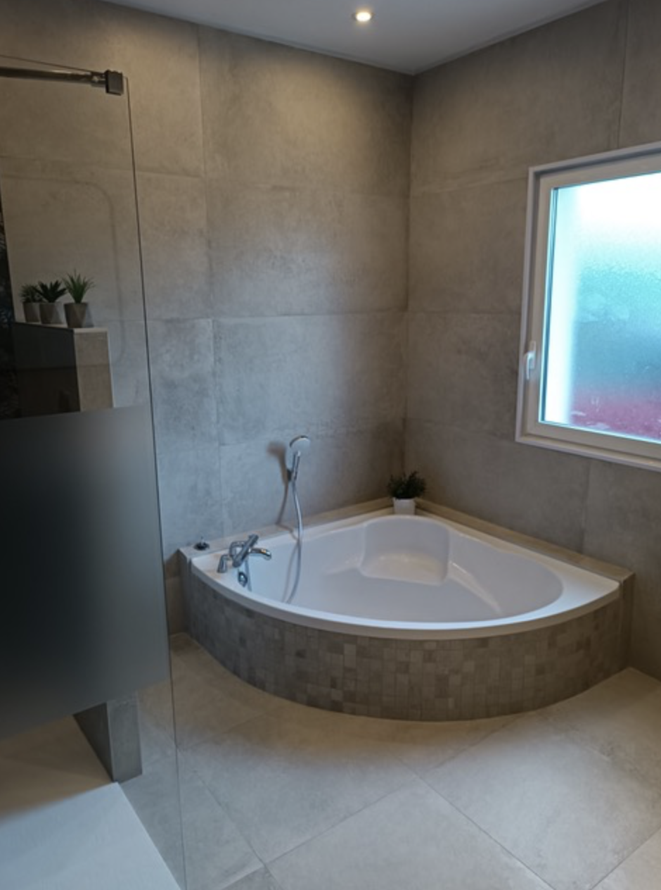 Salle de bain après rénovation